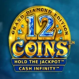 12 Coins Grand Diamond Edition logo – Slots by Wazdan at Casinova Casino