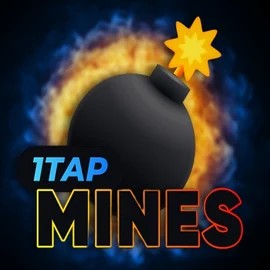 1Tap Mines slot logo by Turbo Games at Casinova Casino