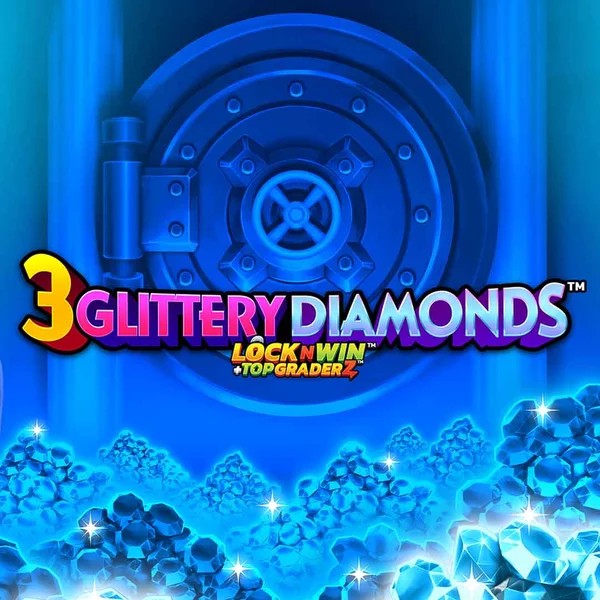 3 Glittery Diamonds – slot by PearFiction Studios, featured at casinovacasino.eu
