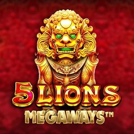 5 Lions Megaways logo by Pragmatic Play at Casinova Casino