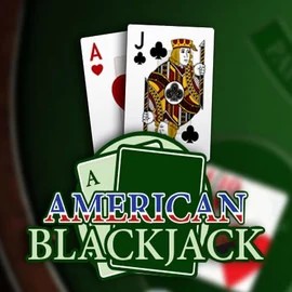 American Blackjack online game logo by Habanero on casinovacasino.eu