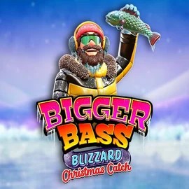 Slots logo of Bigger Bass Blizzard Christmas Catch from Pragmatic Play at Casinova Casino