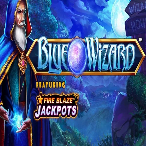 Blue Wizard Fire Blaze Jackpots – slot by Rarestone Gaming, featured at casinovacasino.eu