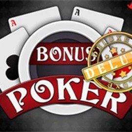 Bonus Poker Deluxe - 3 Hands slot logo by RTG (Reel Time Gaming) at Casinova Casino
