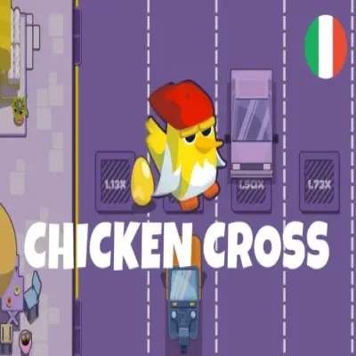 Chicken Cross logo by Upgaming at Casinova Casino