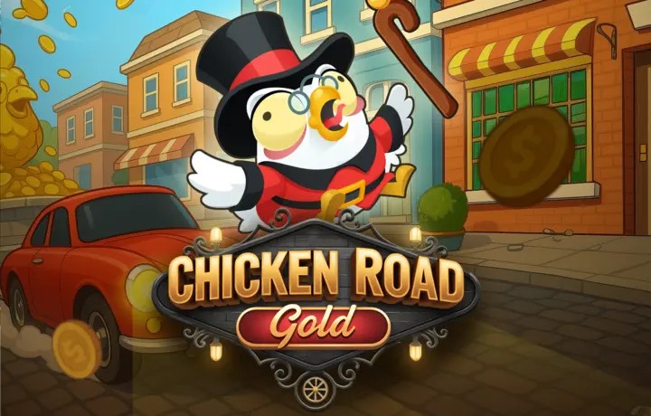 Enjoy Chicken Road Gold by InOut – logo hosted on casinovacasino.eu