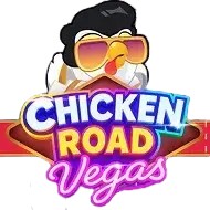 Chicken Road Vegas slot logo by InOut at Casinova Casino