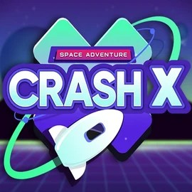 Enjoy Crash X by Turbo Games – logo hosted on casinovacasino.eu