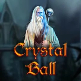 Crystal Ball slot logo by Gamomat at Casinova Casino