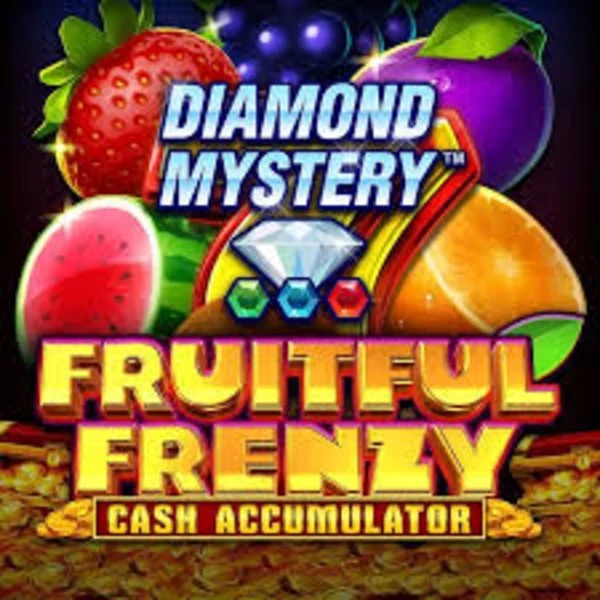 Diamond Mystery Fruitful Frenzy Cash Accumulator slot icon by Greentube, available at Casinova Casino