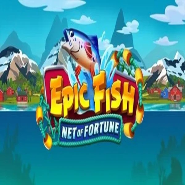 Epic Fish Net of Fortune game by Quickspin – logo hosted on Casinova Casino