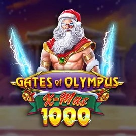 Slots logo of Gates of Olympus Xmas 1000 from Pragmatic Play at Casinova Casino