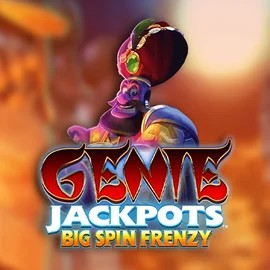 Genie Jackpots: Big Spin Frenzy slot visual from Blueprint Gaming available on casinovacasino.eu
