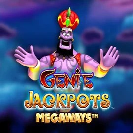 Genie Jackpots Megaways slot icon by Blueprint Gaming, available at Casinova Casino