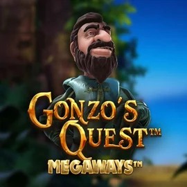 Official Slots logo: Gonzo's Quest Megaways by Red Tiger Gaming at Casinova Casino