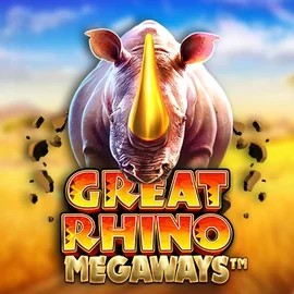 Slots logo of Great Rhino Megaways from Pragmatic Play at Casinova Casino