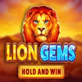 Lion Gems Hold and Win logo by Playson Casinova Casino