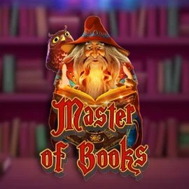 Master of Books logo by Swintt at Casinova Casino