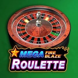 Mega Fire Blaze Roulette slot visual from Playtech available on casinovacasino.eu