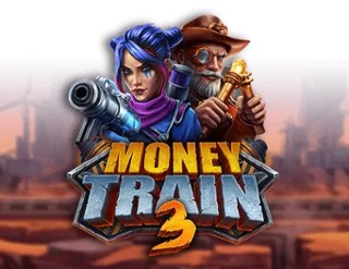 Official Slots logo: Money Train 3 by Relax Gaming at Casinova Casino