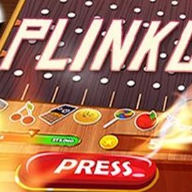 Plinko logo by BGAMING at Casinova Casino