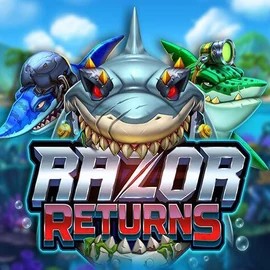 Slots logo of Razor Returns from Push Gaming at Casinova Casino