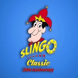 Try Slingo Classic 20th Anniversary slot by Slingo on casinovacasino.eu – logo image