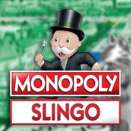 Slingo Monopoly slot logo by Gaming Realms at Casinova Casino