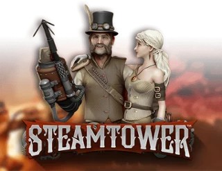 Steam Tower Slot logo by NetEnt at Casinova Casino