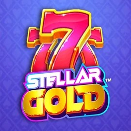 Stellar Gold logo by Snowborn Games at Casinova Casino