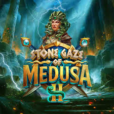 Stone Gaze of Medusa 2 online game logo by Stakelogic on casinovacasino.eu