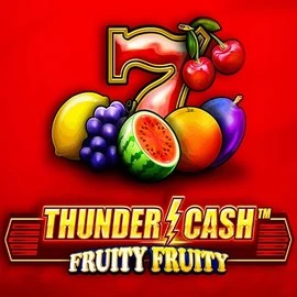 Official Slots logo: Thunder Cash Fruity Fruity by Novomatic at Casinova Casino