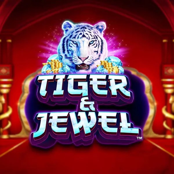 Tiger and Jewel logo by Greentube at Casinova Casino